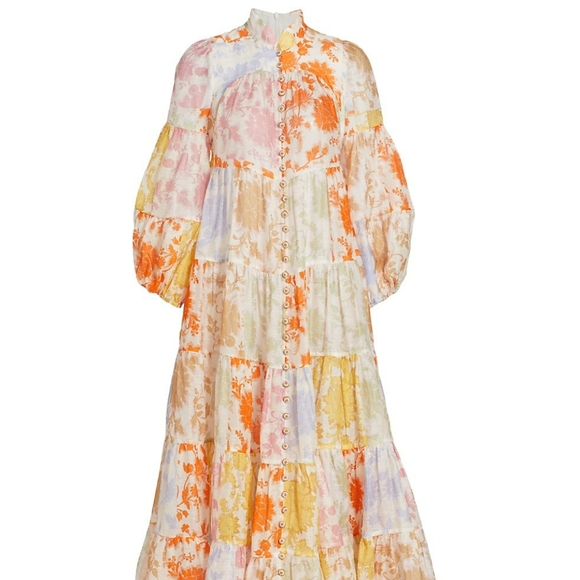 Zimmermann Dresses & Skirts - Zimmerman Lantern Tiered Maxi Dress